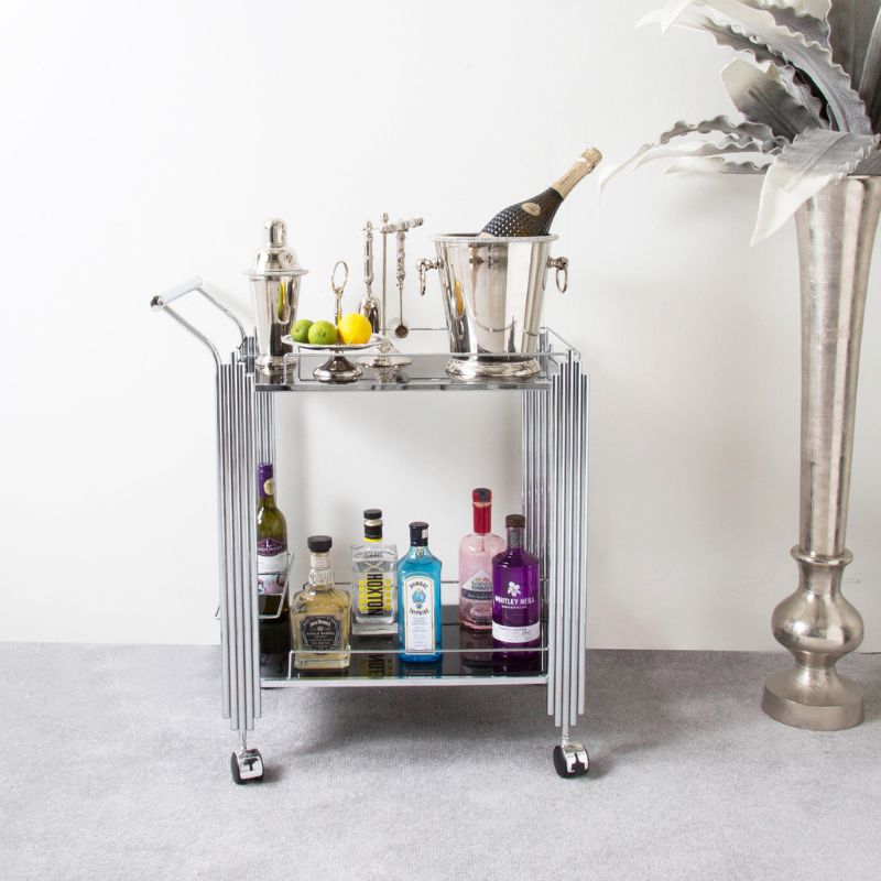 Ari Black Drinks Trolley