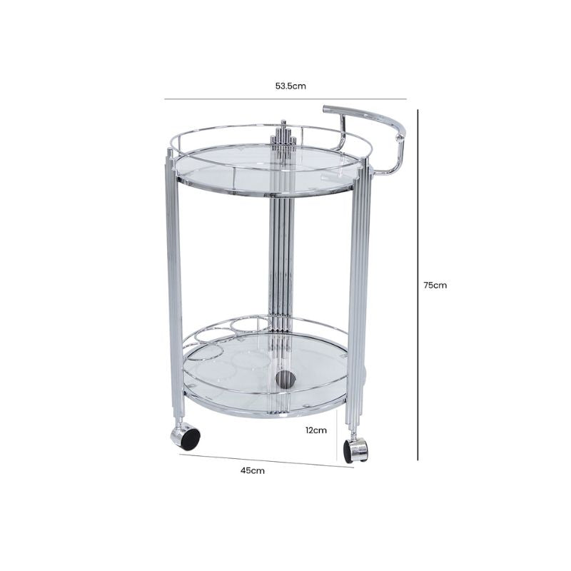 Ari Clear Drinks Trolley