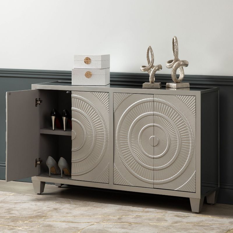 Paris Champagne 4 Door Sideboard