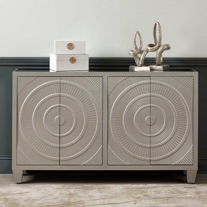 Paris Champagne 4 Door Sideboard