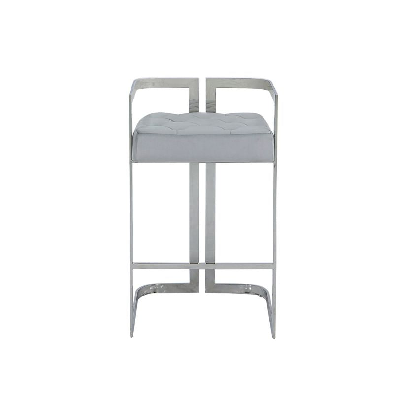 Tia Stainless Steel Bar Stool