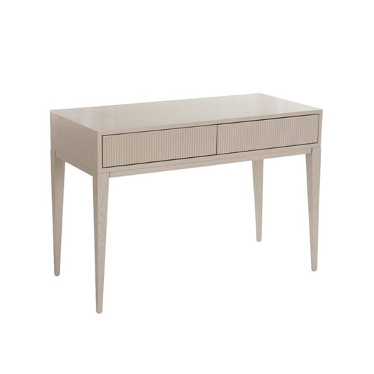 Cole Ceramic Grey Finish Console/ Dressing Table - Neroli Furnishings