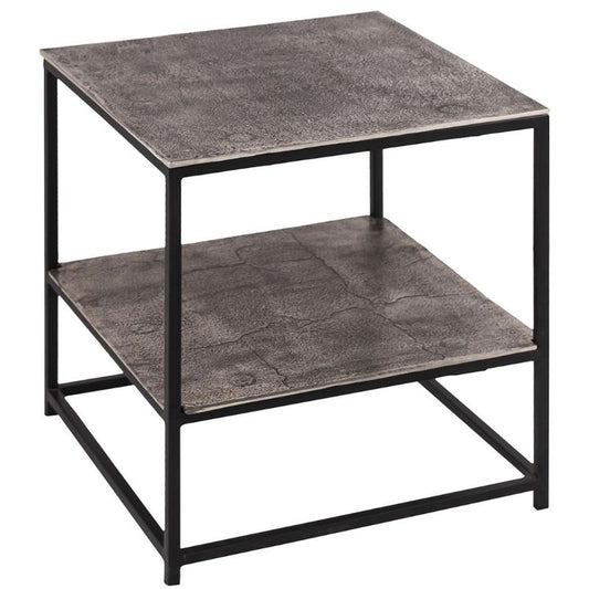 Farrah Collection Silver Side Table - Neroli Furnishings