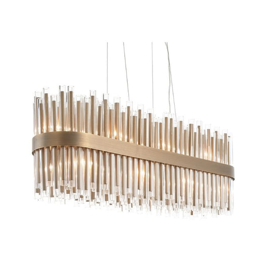 Freya Long Chandelier - Neroli Furnishings