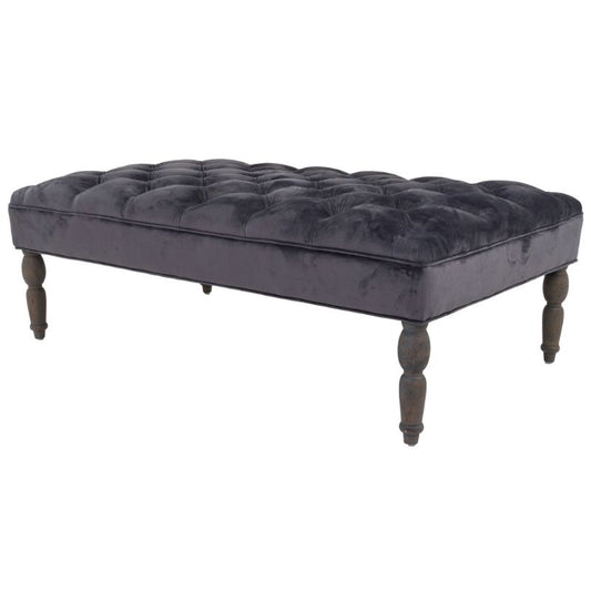 Knightsbridge Button Pressed Ottoman - Neroli Furnishings