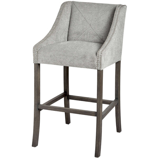 Ring Back Bar Stool - Neroli Furnishings