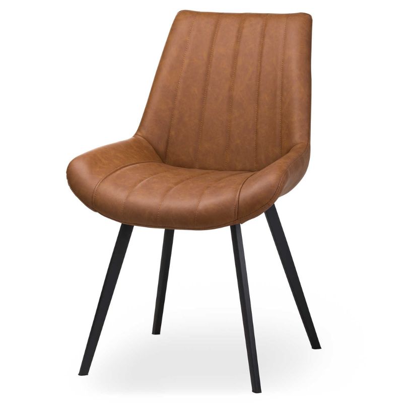 Malmo Tan Dining Chair - Neroli Furnishings