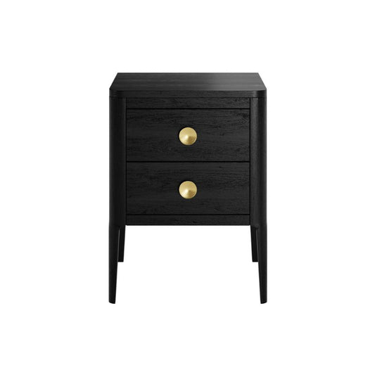 Siena Bedside Black - Neroli Furnishings