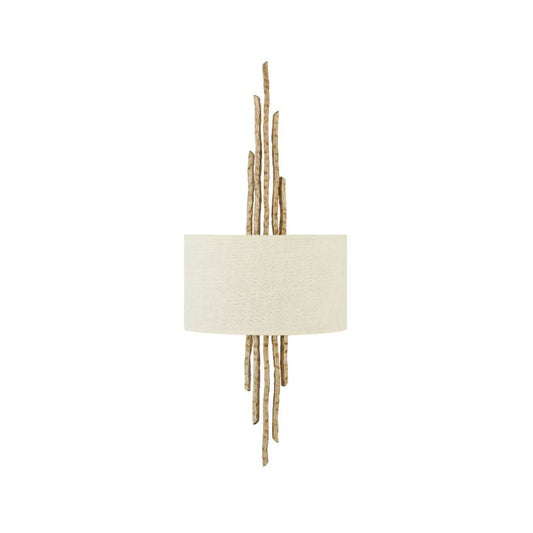 Spyre 2 Light Wall Light - Champagne Gold