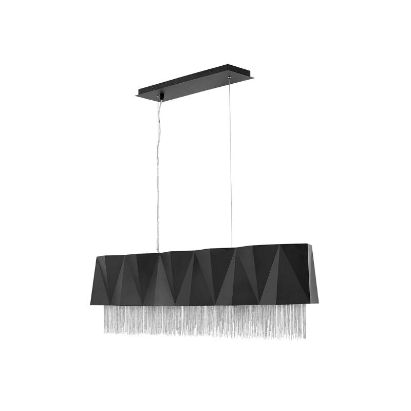 Zuma 6 Light Isle Pendant - Silver