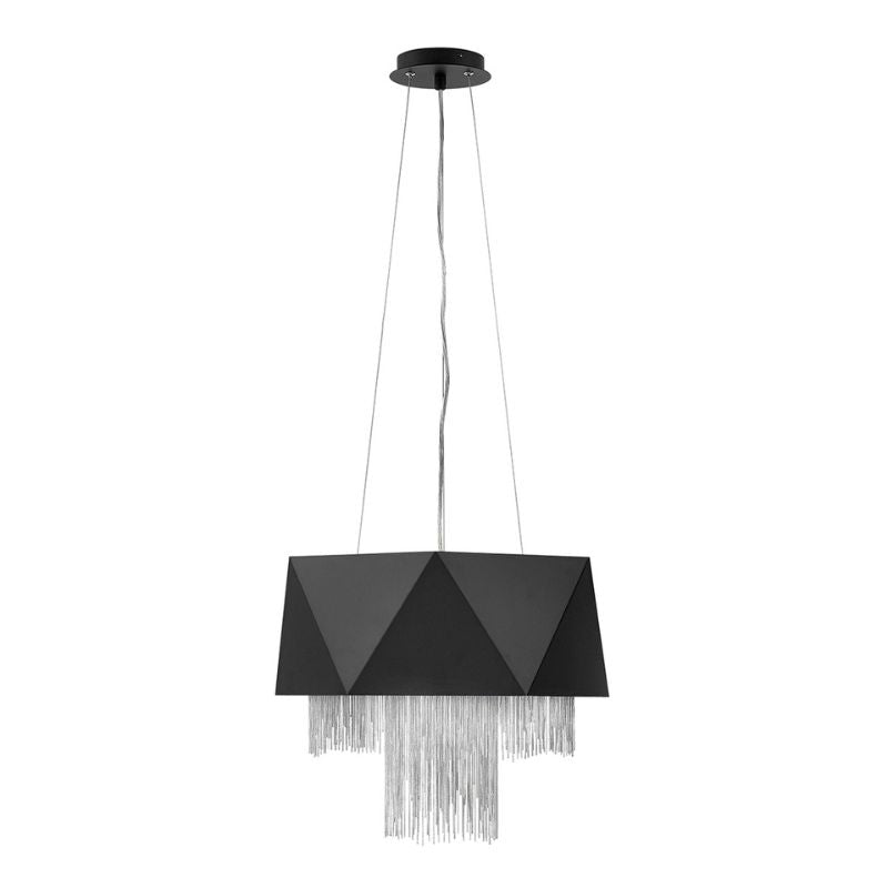 Zuma 6 Light Pendant - Silver